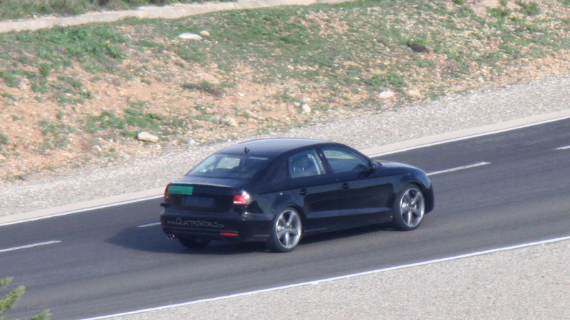 Illustration for article titled 2014 Audi A3 Sedan Spotted, Is Sufficiently Audi-y